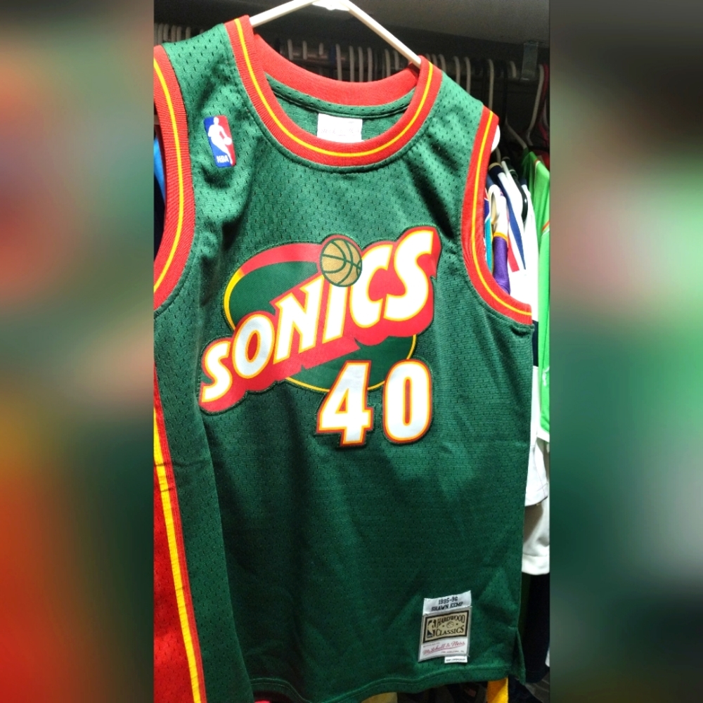 Vintage Kemp Seattle supersonic jersey